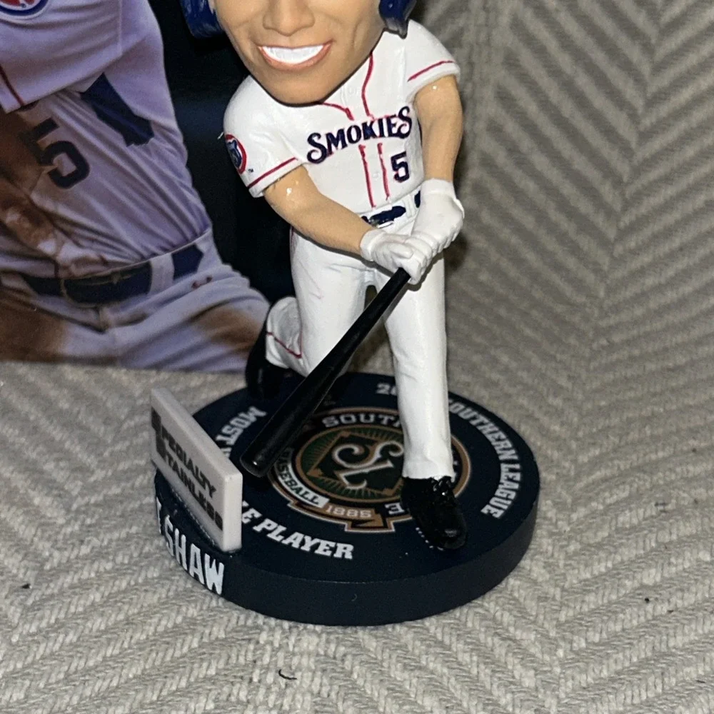 Matt Shaw MVP Smokies Bobblehead 6/1/25‎ Limited Edition NIB